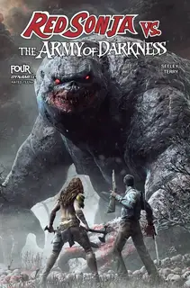 Cover of Red Sonja vs. The Army of Darkness #4