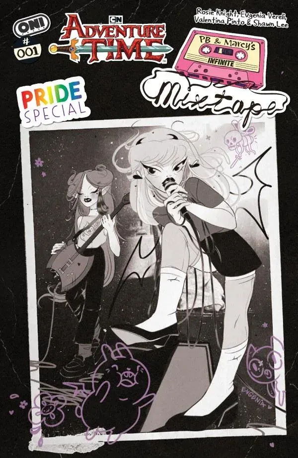 Cover of Adventure Time Pride Special: PB & Marcy's Infinite Mixtape #1