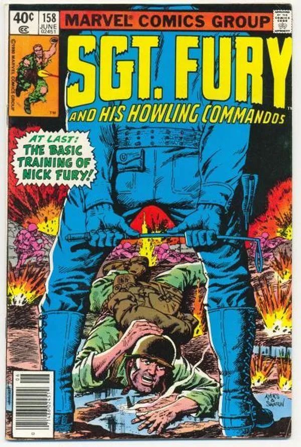 Cover of Sgt. Fury and His Howling Commandos #158