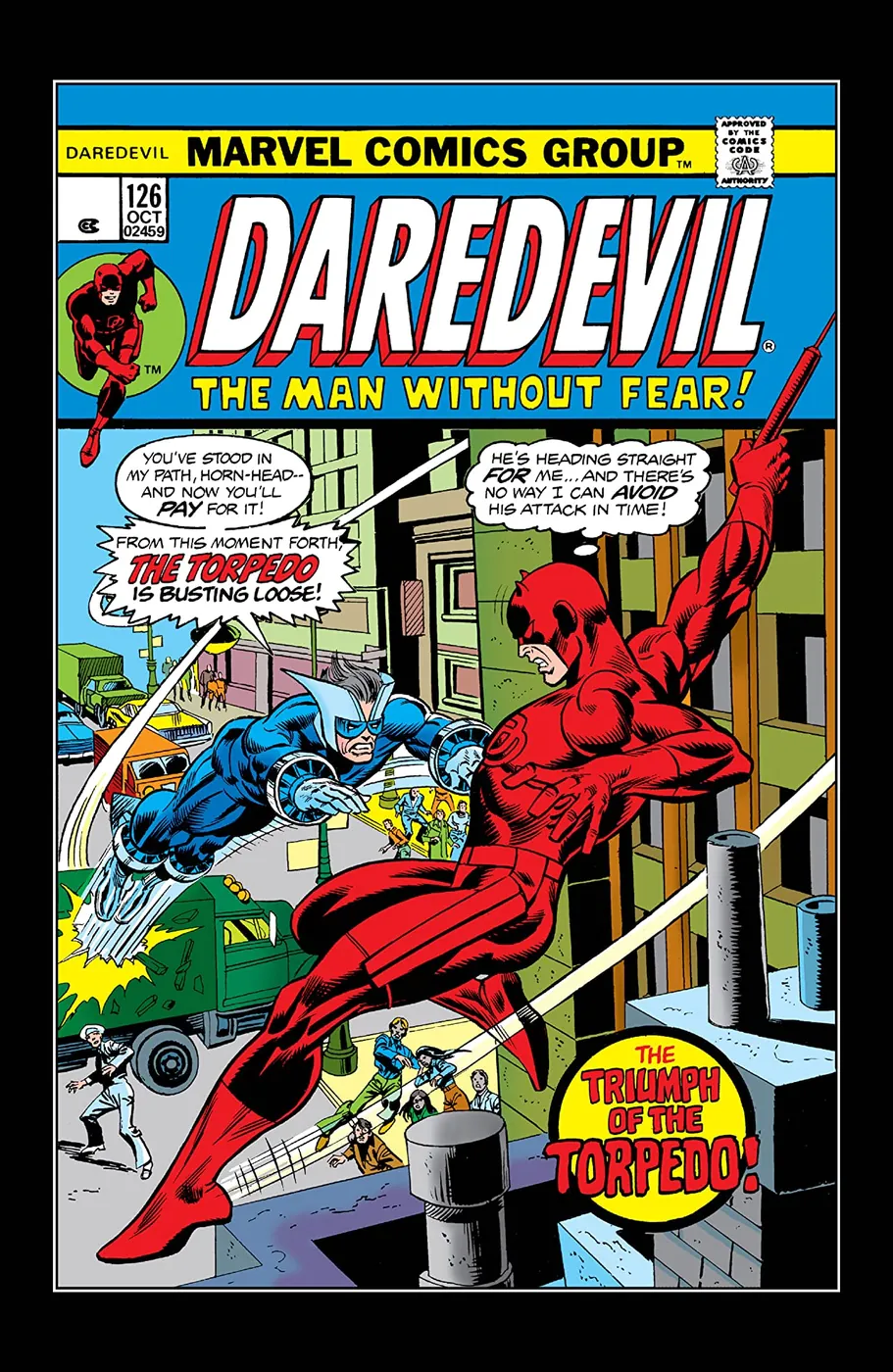 Cover of Daredevil #126
