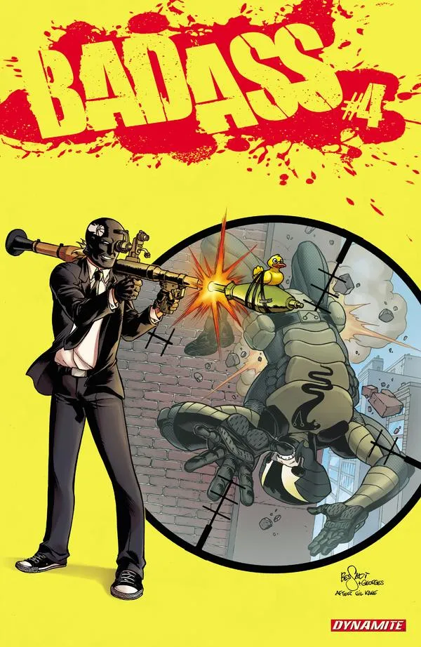 Cover of Bad Ass #4