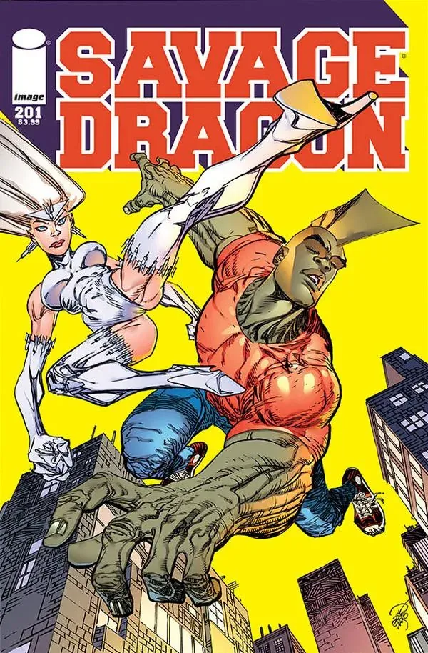 Cover of Savage Dragon #201