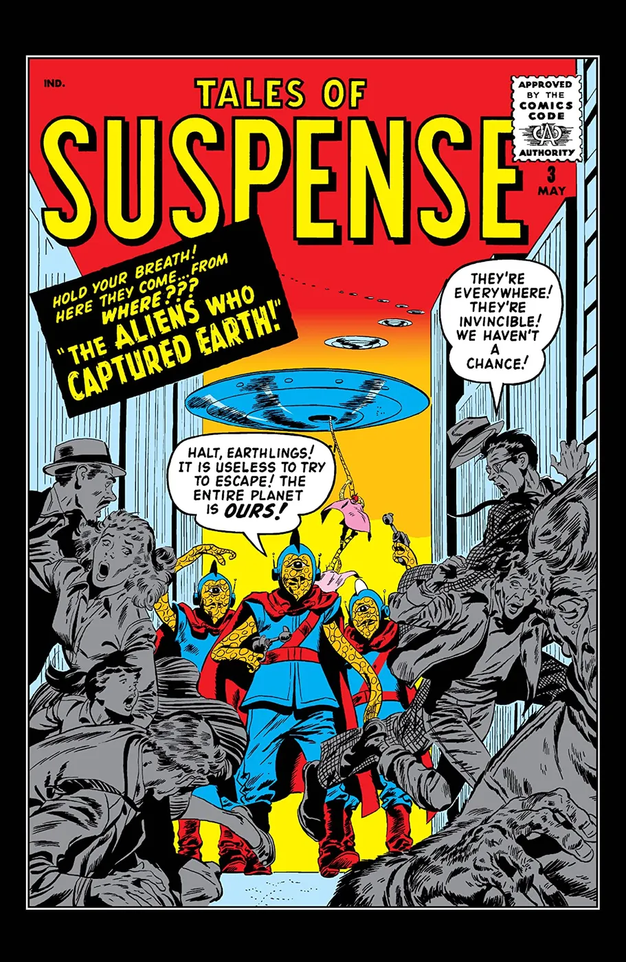 Cover of Tales of Suspense #3