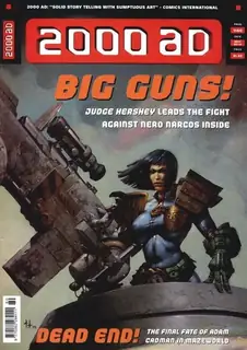 Cover of 2000 AD #1160