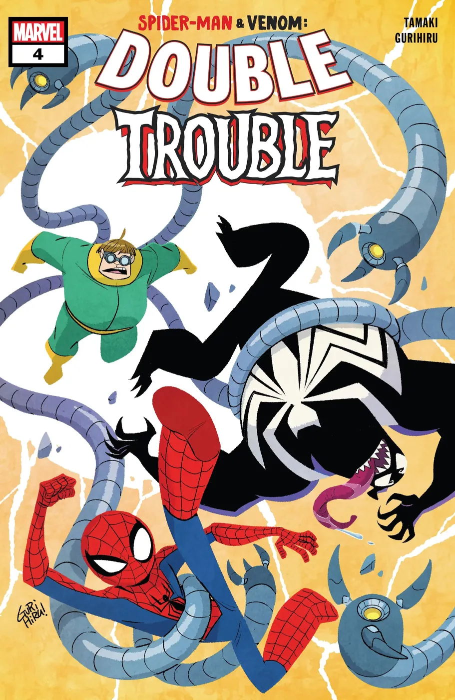 Cover of Spider-Man & Venom: Double Trouble #4