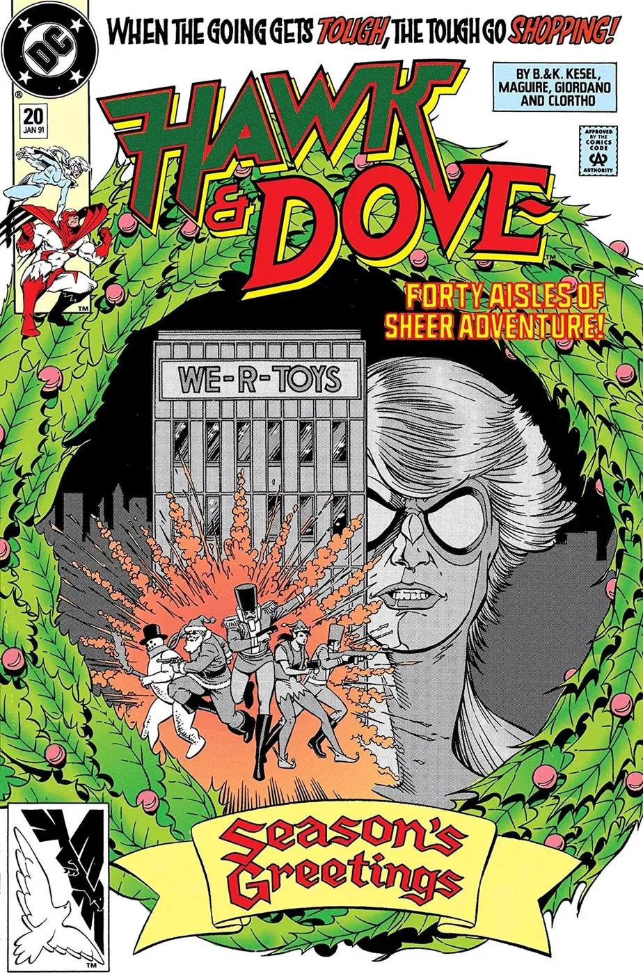 Cover of Hawk and Dove #20