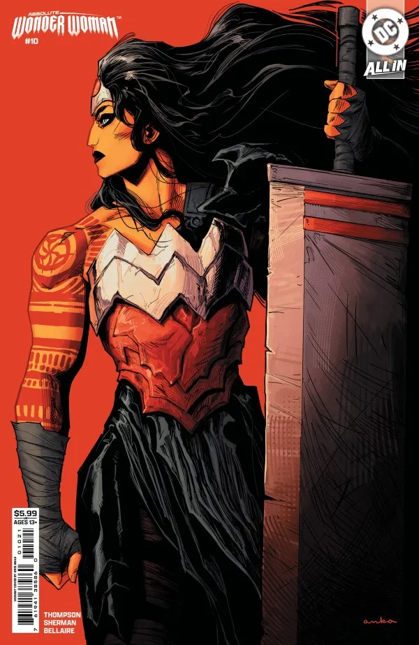 Cover of Absolute Wonder Woman #10