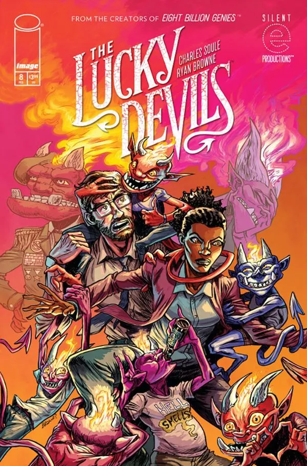 Cover of The Lucky Devils #8