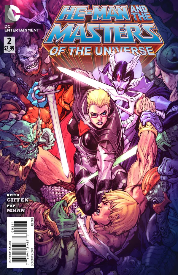 Cover of He-Man and the Masters of the Universe #2