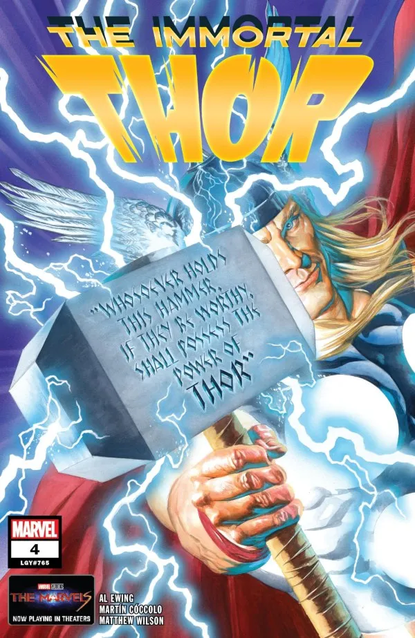 Cover of Immortal Thor #4 (765)