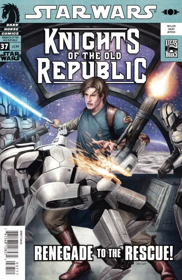 Cover of Star Wars Knights of the Old Republic #37