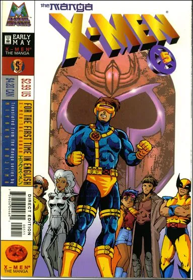 Cover of X-Men: The Manga #5