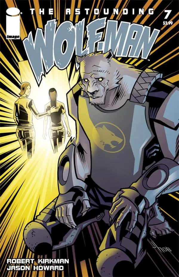 Cover of The Astounding Wolf-Man #7