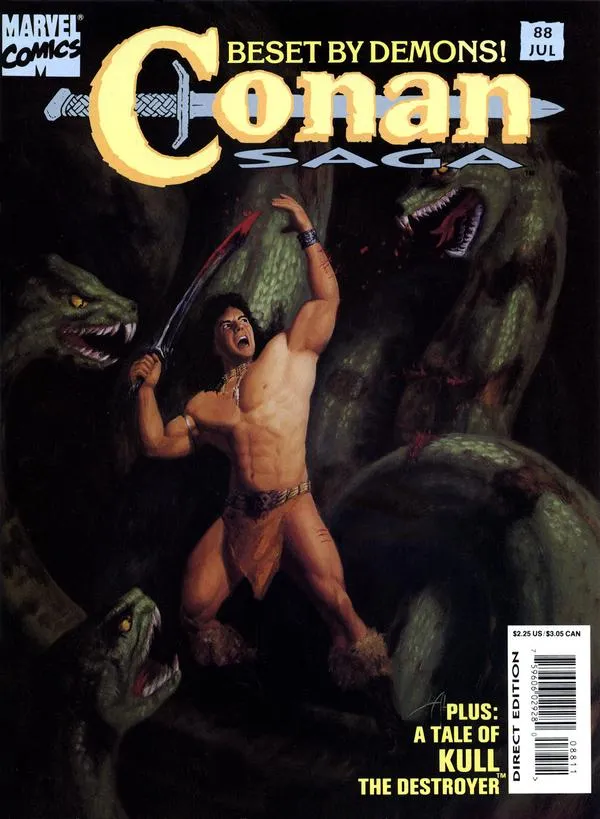 Cover of Conan Saga #88
