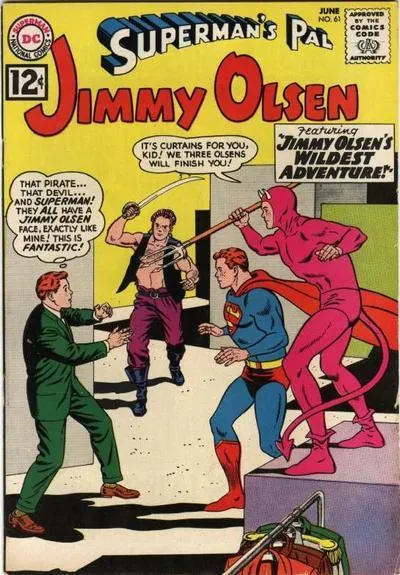 Cover of Superman's Pal, Jimmy Olsen #61