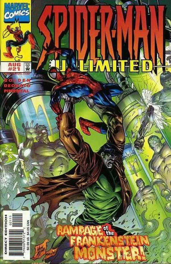 Cover of Spider-Man Unlimited #21