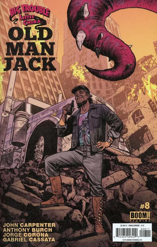 Cover of Big Trouble in Little China: Old Man Jack #8