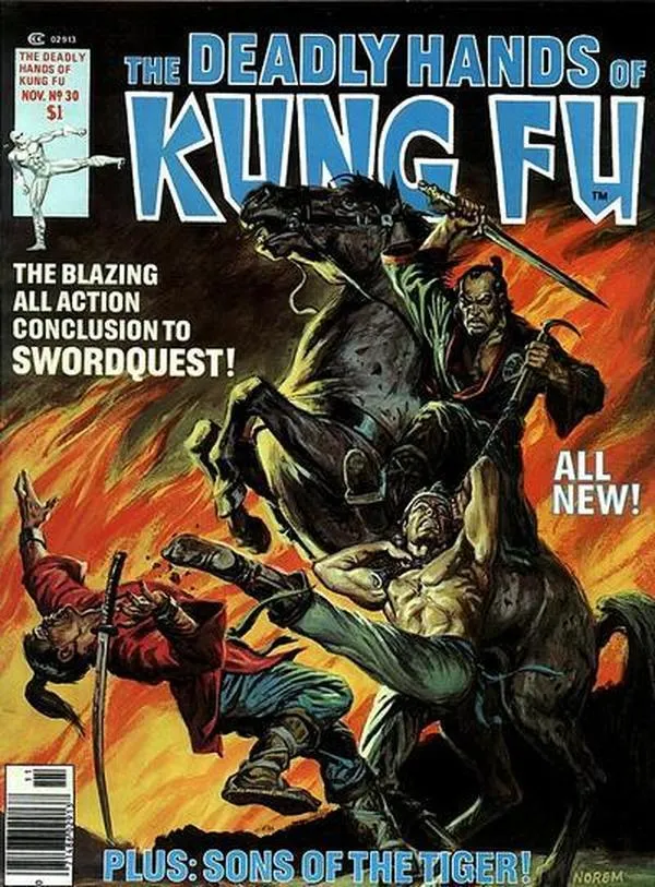 Cover of The Deadly Hands of Kung Fu #30