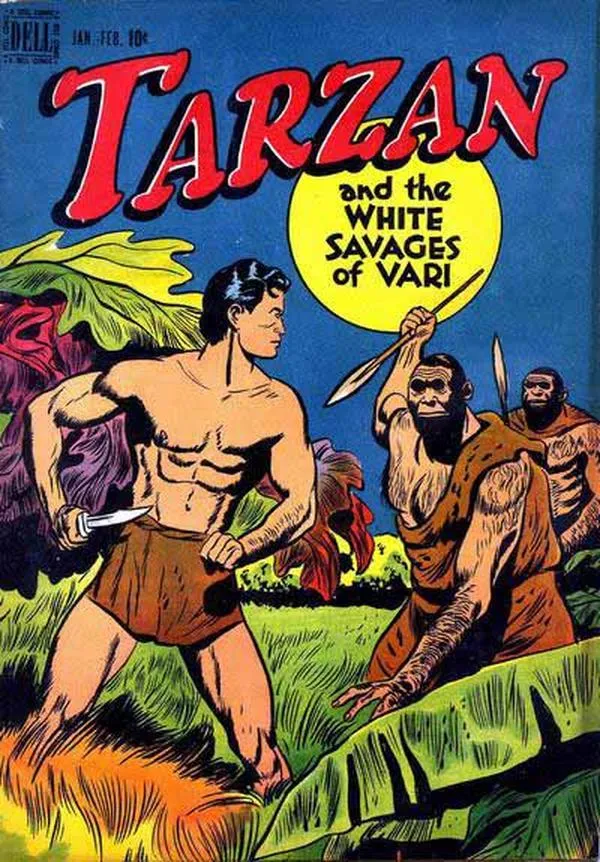Cover of Edgar Rice Burroughs' Tarzan #1