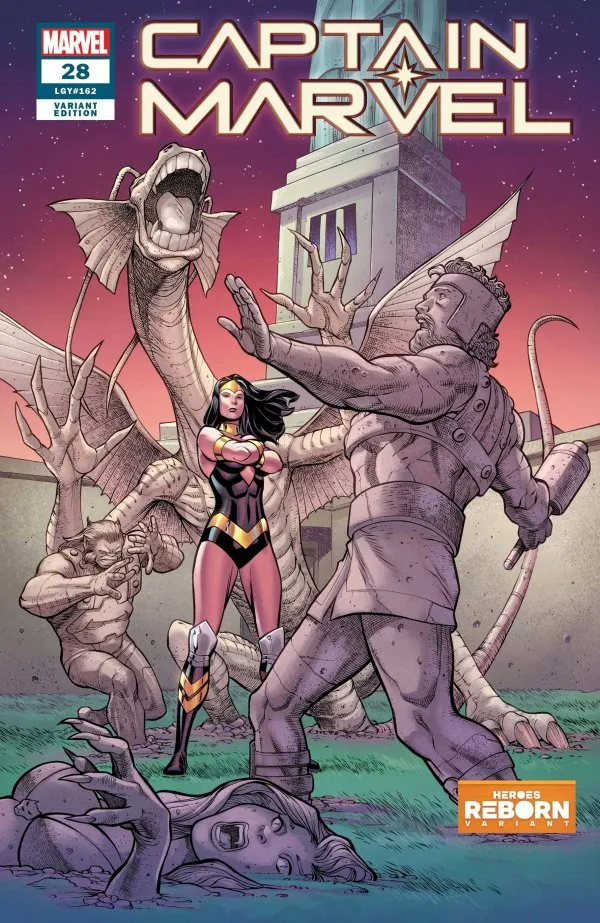 Cover of Captain Marvel #28 (162)