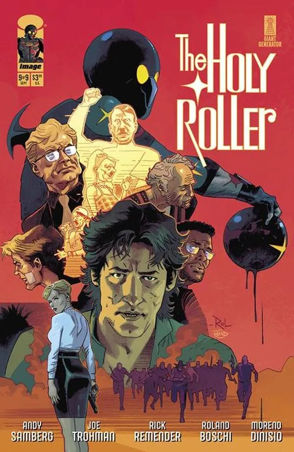 Cover of The Holy Roller #9