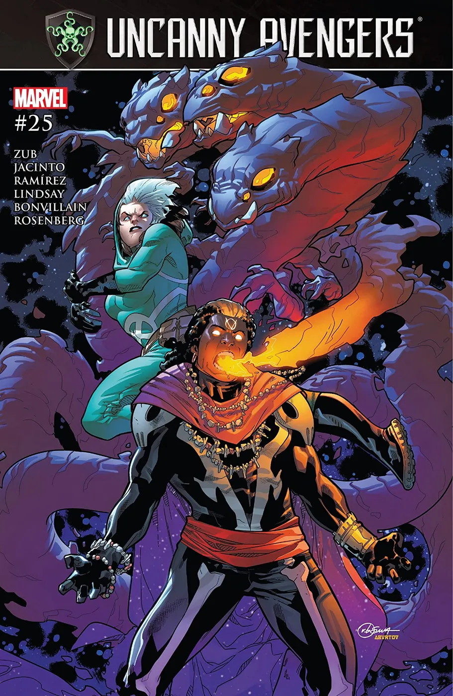 Cover of Uncanny Avengers #25