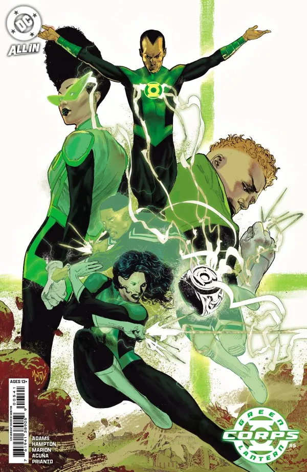 Cover of Green Lantern Corps #5