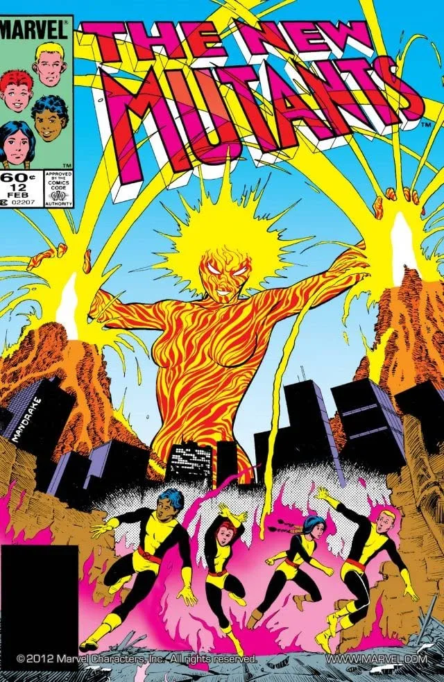 Cover of The New Mutants #12