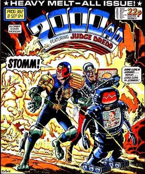 Cover of 2000 AD #382