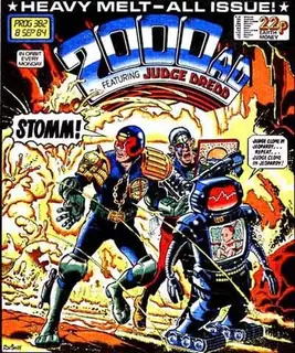 Cover of 2000 AD #382