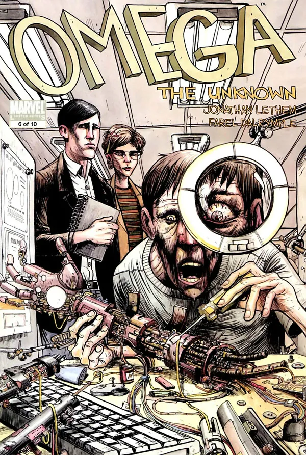 Cover of Omega: The Unknown #6