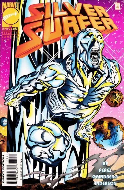 Cover of Silver Surfer #112