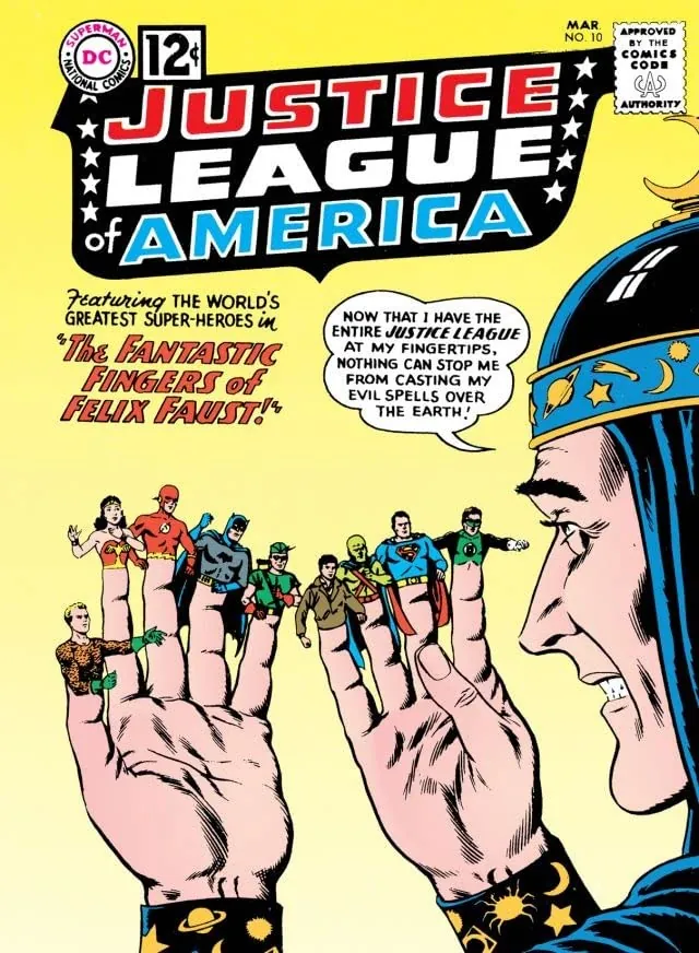 Cover of Justice League of America #10