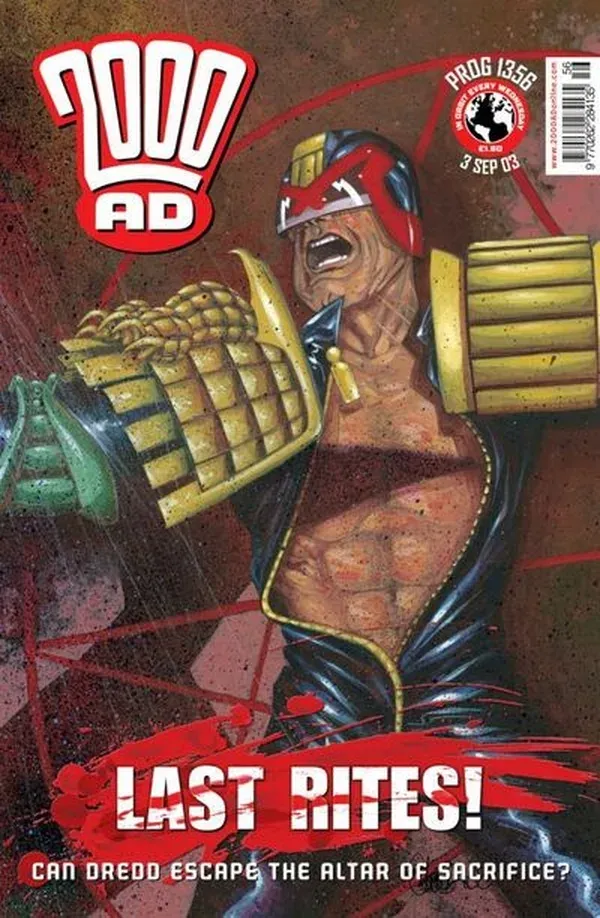 Cover of 2000 AD #1356
