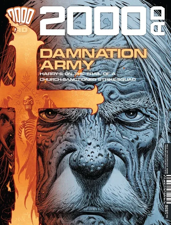 Cover of 2000 AD #1936