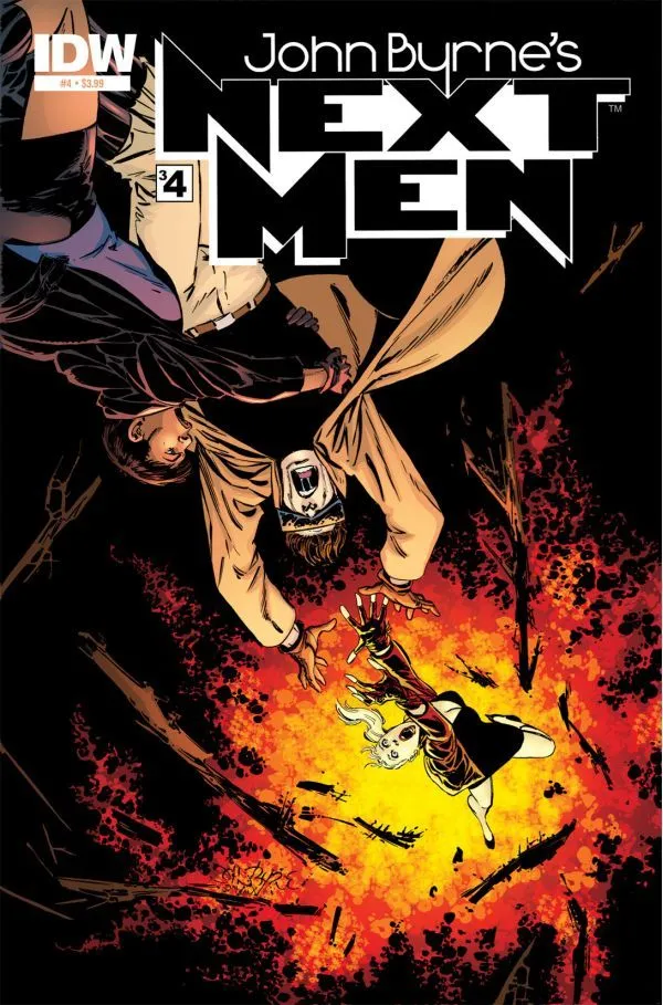 Cover of John Byrne's Next Men #4