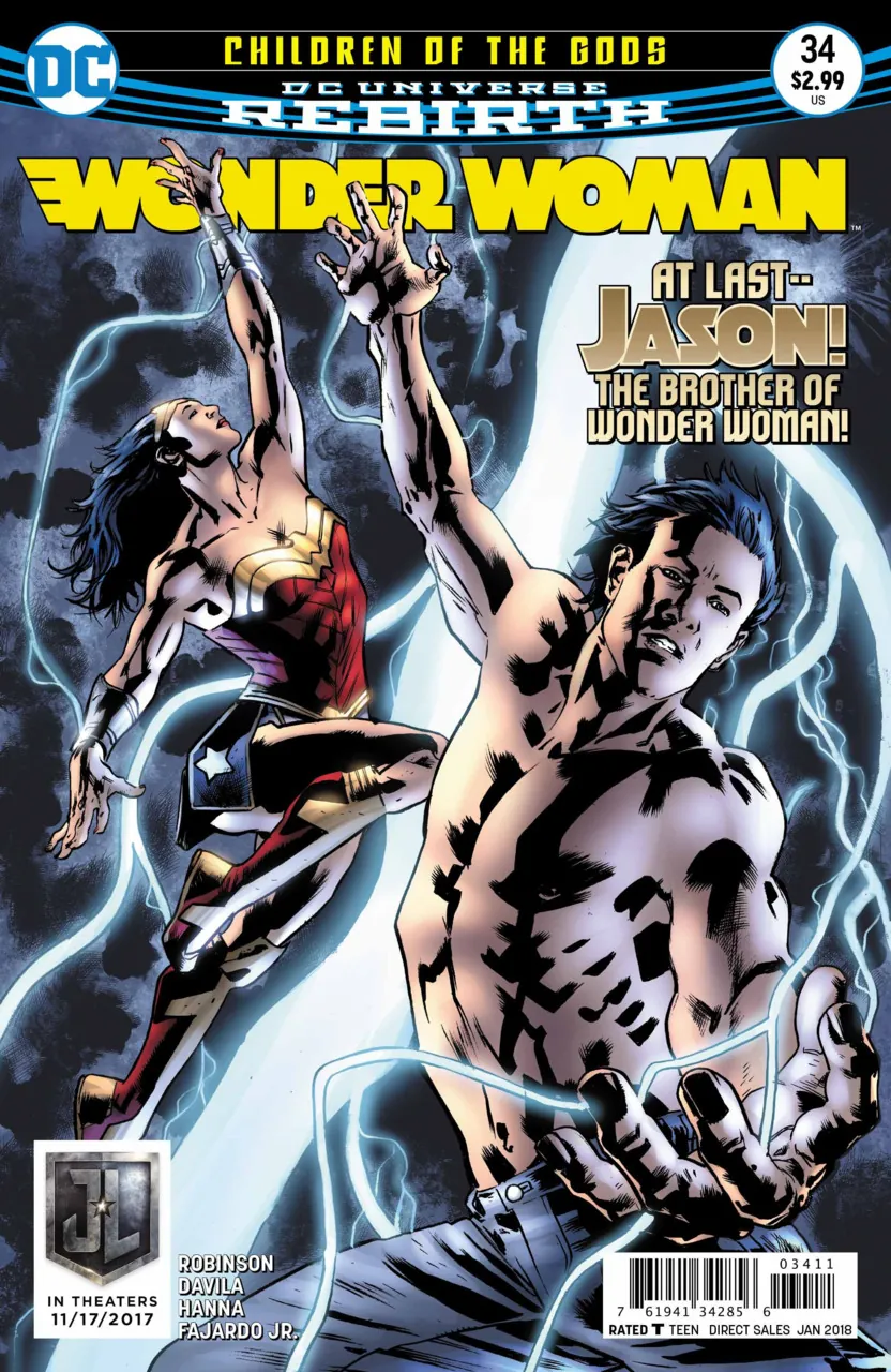 Cover of Wonder Woman #34