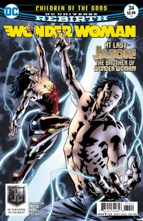 Cover of Wonder Woman #34