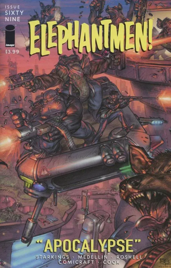 Cover of Elephantmen #69