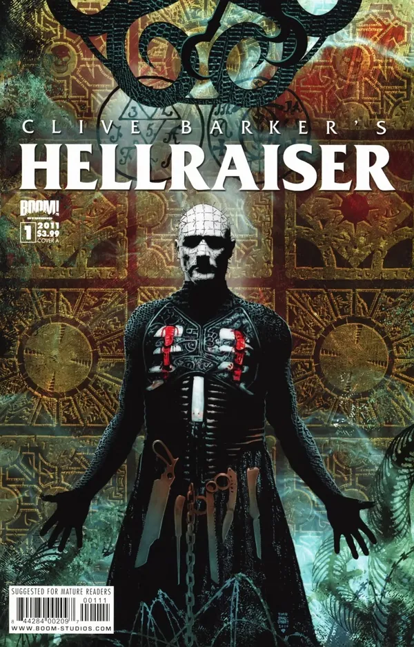 Cover of Clive Barker's Hellraiser #1