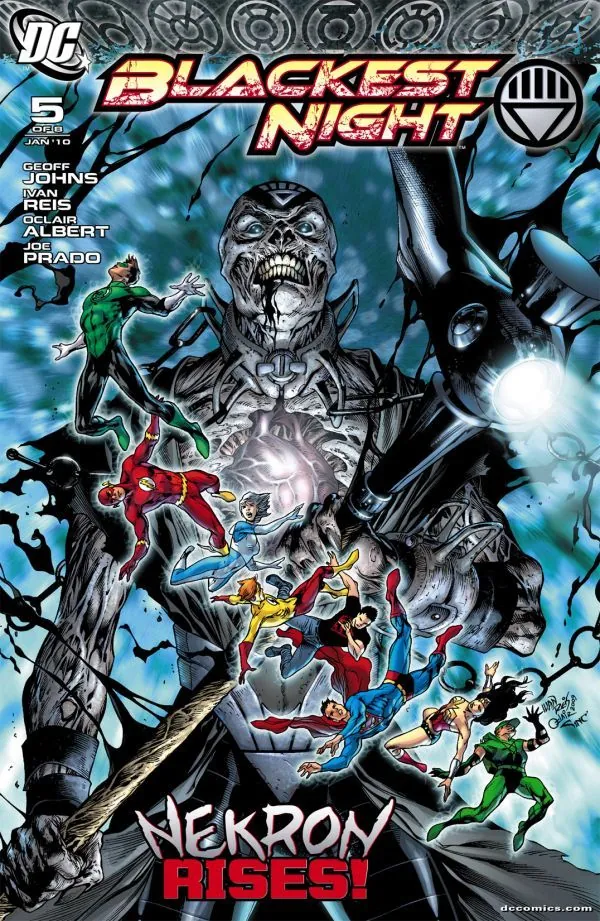 Cover of Blackest Night #5