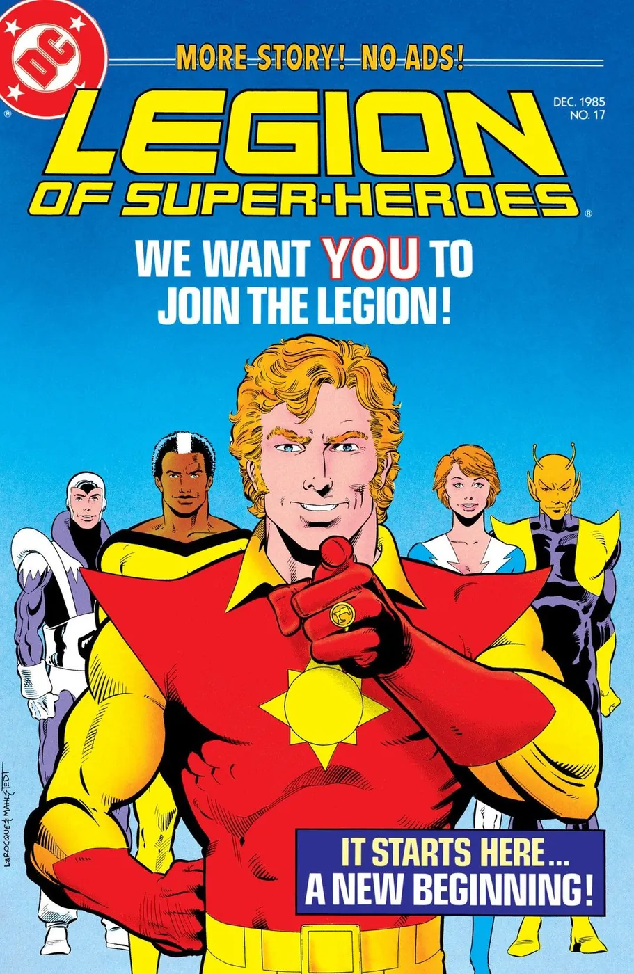 Cover of Legion of Super-Heroes #17