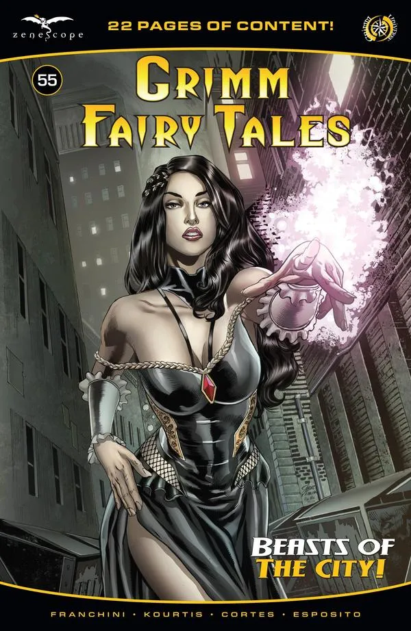 Cover of Grimm Fairy Tales #55