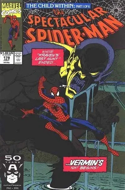 Cover of The Spectacular Spider-Man #178