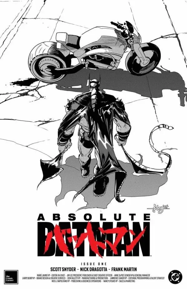 Cover of Absolute Batman #1