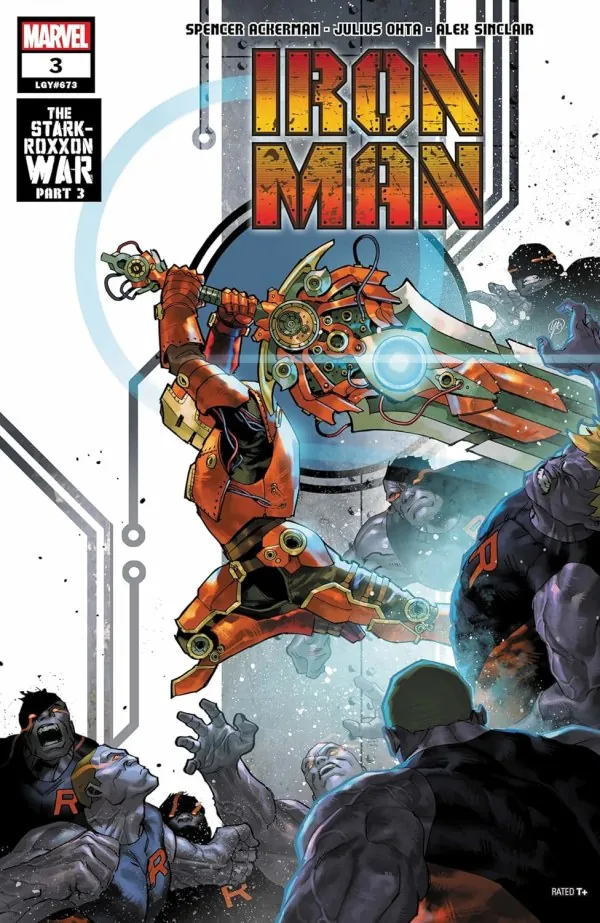 Cover of Iron Man #3 (673)