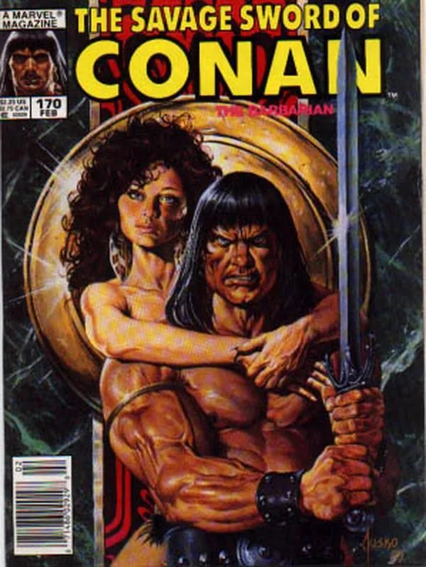 Cover of The Savage Sword of Conan #170