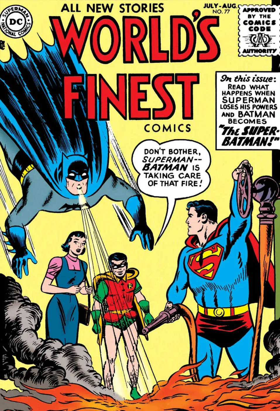 Cover of World's Finest Comics #77