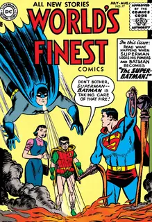 Cover of World's Finest Comics #77