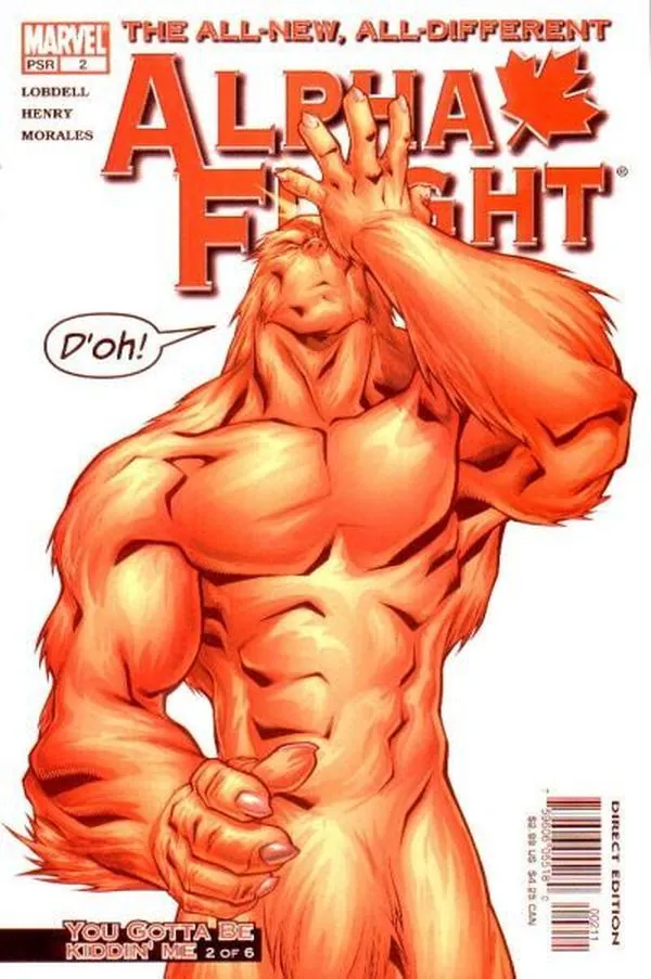 Cover of Alpha Flight #2